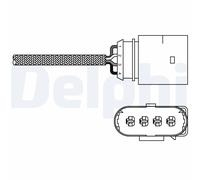 Sonda lambda Sonda planare ES20285-12B1 DELPHI per AUDI VW SKODA