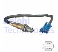 DELPHI ES20632-12B1 Sonda lambda Sonda planare riscaldato 365mm