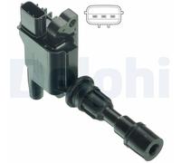 Bobina di accensione Tipo di raccordo SAE GN10480-12B1 DELPHI per MAZDA