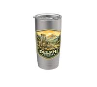Delphi Grecia vacanza viaggio a Delfi Grecia Grecia Bicchiere termico in acciaio inox doppia parete
