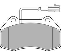 DELPHI LP2136 Kit pastiglie freni