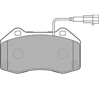 DELPHI Kit pastiglie freni Anteriore Con contatto segnalazione usura senza accessori LP2280