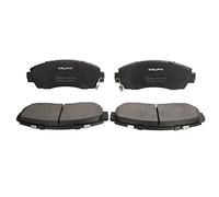 DELPHI Kit pastiglie freni Anteriore con segnalatore acustico usura senza accessori LP2046 Compatibilità con HONDA CR-V III RE CR-V IV RM CIVIC VIII Tre volumi FD, FA ODYSSEY RL3, RL4 US