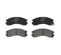 DELPHI Kit pastiglie freni Anteriore con segnalatore acustico usura senza accessori LP871 Compatibilità con PEUGEOT 4007 VU, VV, CITROËN C-CROSSER EP, MITSUBISHI L 200 K7T, K6T