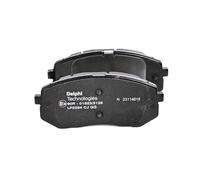 Set di pastiglie freno DELPHI LP2294, anteriore