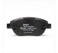 DELPHI Kit pastiglie freni Anteriore per OPEL Semi-Metallic LP1721