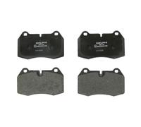 Set di pastiglie freno DELPHI LP1584, anteriore, posteriore