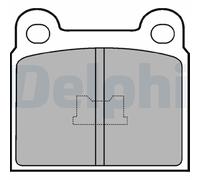 DELPHI Kit pastiglie freni per VW GOLF I Cabriolet (155) GOLF I (17) 411,412
