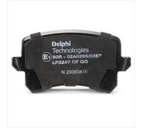 DELPHI LP3247 Kit pastiglie freni