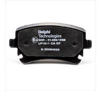 DELPHI Kit pastiglie freni Posteriore per VW Transporter VI Van (SGA, SGH)