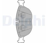 DELPHI LP1002 Kit pastiglie freno, Freno a disco per ALPINA,AUDI,BENTLEY,BMW,CHR