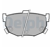 DELPHI LP1073 Kit pastiglie freno, Freno a disco per HYUNDAI,HYUNDAI (BEIJING),K