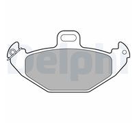 DELPHI LP1252 Kit pastiglie freno, Freno a disco per RENAULT