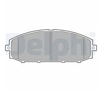 DELPHI LP1305 Kit pastiglie freni Anteriore per NISSAN Patrol GR V SUV (Y61)