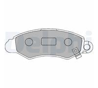 DELPHI LP1318 Kit pastiglie freno, Freno a disco per SUBARU,SUZUKI