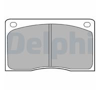DELPHI LP132 Kit pastiglie freno, Freno a disco per DAIMLER,JAGUAR,RENAULT