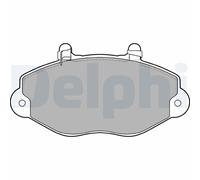 DELPHI LP1418 Kit pastiglie freno, Freno a disco per FORD