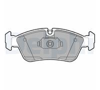 DELPHI LP1421 Kit pastiglie freno, Freno a disco per BMW,BMW (BRILLIANCE)