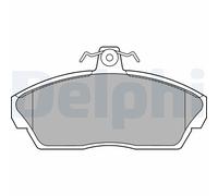 DELPHI LP1450 Kit pastiglie freno, Freno a disco per LAND ROVER