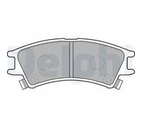 DELPHI LP1502 Kit pastiglie freno, Freno a disco per HYUNDAI