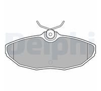 DELPHI LP1505 Kit pastiglie freni Posteriore per JAGUAR S-Type (X200)
