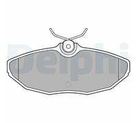 DELPHI LP1505 Kit pastiglie freno, Freno a disco per JAGUAR