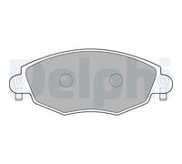 DELPHI LP1533 Kit pastiglie freno, Freno a disco per FORD,FORD (CHANGAN),JAGUAR