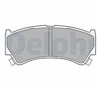 DELPHI LP1548 Kit pastiglie freni