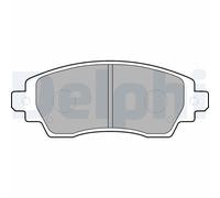 DELPHI LP1560 Kit pastiglie freno, Freno a disco per TOYOTA