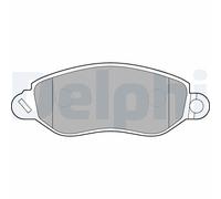 DELPHI LP1583 Kit pastiglie freno, Freno a disco per FORD