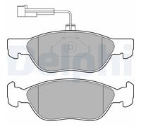 Set di pastiglie freno DELPHI LP1586, anteriore