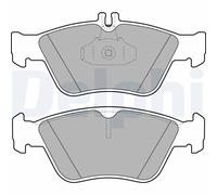 Set di pastiglie freno DELPHI LP1588, anteriore