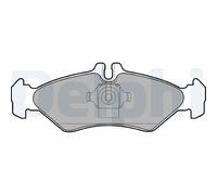 Set di pastiglie freno DELPHI LP1595, posteriore