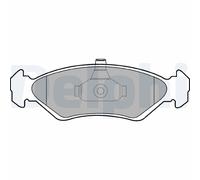 DELPHI LP1603 Kit pastiglie freno, Freno a disco per FORD,MAZDA