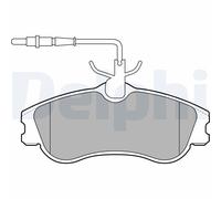 DELPHI LP1607 Kit pastiglie freno, Freno a disco per CITROËN,PEUGEOT