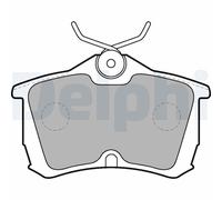 DELPHI LP1626 Kit pastiglie freno, Freno a disco per HONDA
