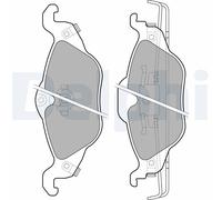 DELPHI LP1673 Kit pastiglie freno, Freno a disco per OPEL,VAUXHALL