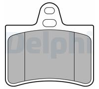DELPHI LP1680 Kit pastiglie freno, Freno a disco per CITROËN