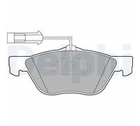 DELPHI LP1686 Kit pastiglie freno, Freno a disco per ALFA ROMEO,FIAT,LANCIA