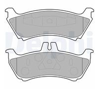 Set di pastiglie freno DELPHI LP1692, posteriore