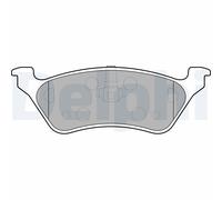 DELPHI LP1694 Kit pastiglie freno, Freno a disco per CHRYSLER,DODGE,JEEP