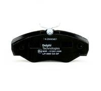 Set di pastiglie freno DELPHI LP1695, anteriore