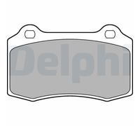 DELPHI LP1700 Kit pastiglie freno, Freno a disco per CITROËN,DAIMLER,DS,FORD,JAG