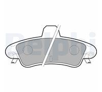 DELPHI LP1725 Kit pastiglie freno, Freno a disco per FORD