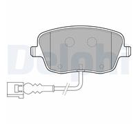 Delphi Set pastiglie freno LP1754 Anteriore con contatto segnalazione usura