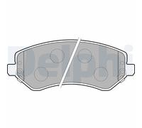 Set di pastiglie freno DELPHI LP1773, anteriore