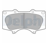 DELPHI LP1782 Kit pastiglie freno, Freno a disco per FIAT,HYUNDAI,LEXUS,MITSUBIS