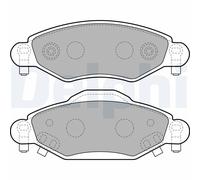 DELPHI LP1840 Kit pastiglie freno, Freno a disco per TOYOTA