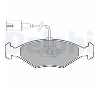 DELPHI LP1855 Kit pastiglie freno, Freno a disco per FIAT,LANCIA