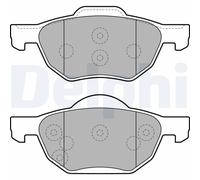 DELPHI LP1862 Kit pastiglie freno, Freno a disco per HONDA